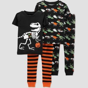 Toddler boys 4pc Halloween pajama set